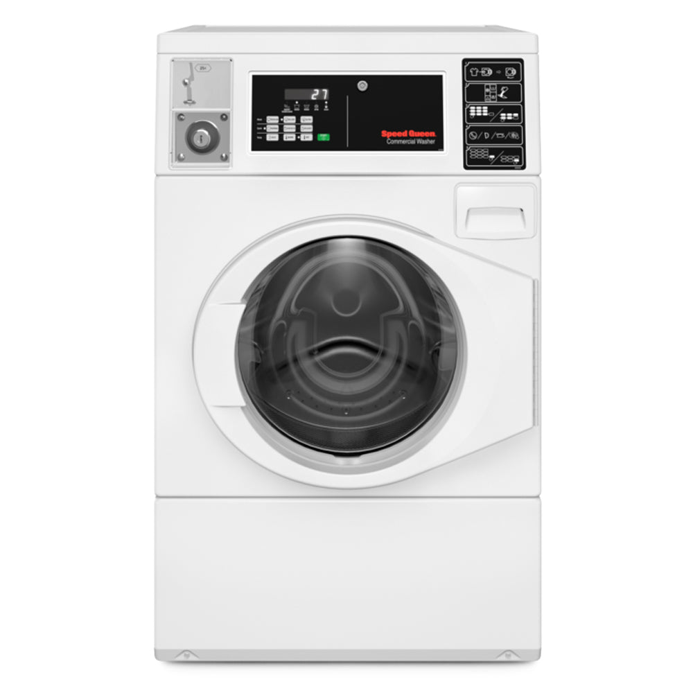 Speed Queen SFNNCASP118TW01 Commercial Coin-Operated Front Load Washer