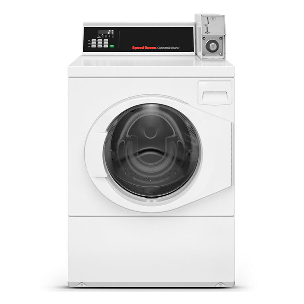 Speed Queen SFNNCRSP118TW01 Commercial Coin-Operated Front Load Washer