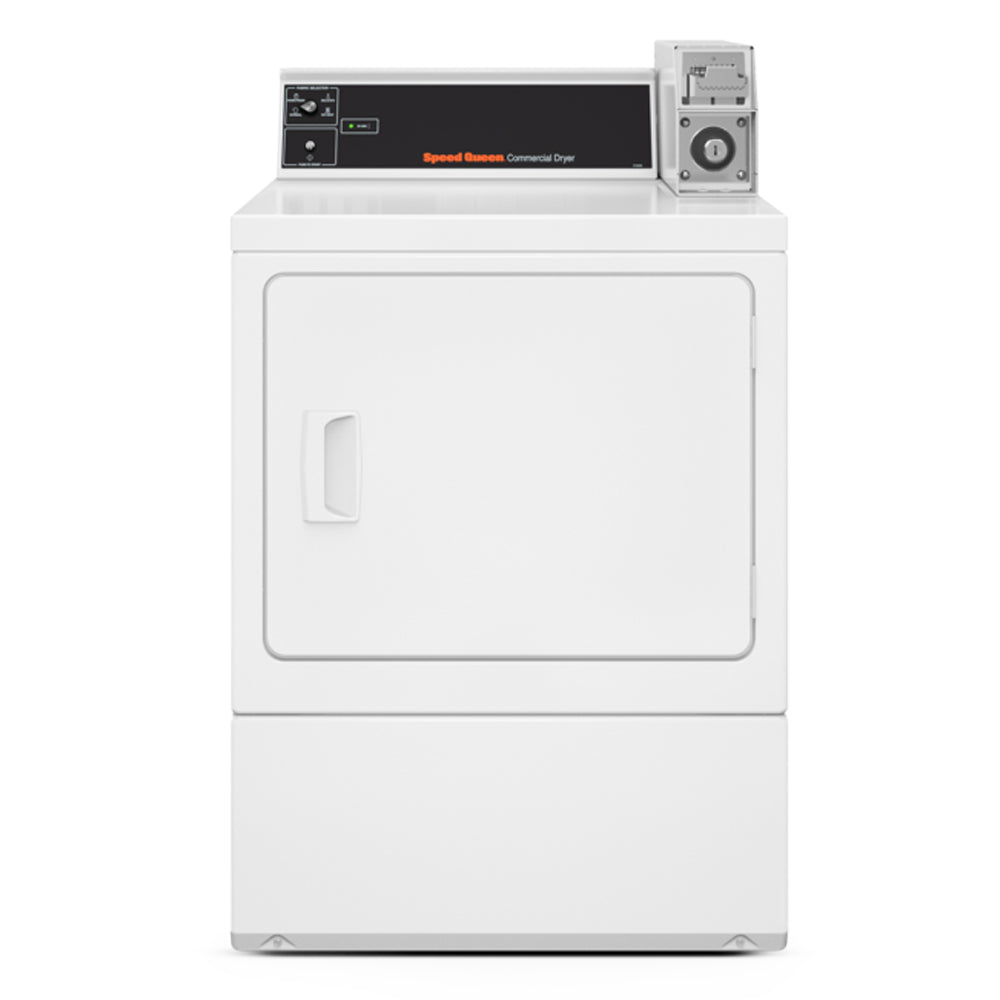 Speed Queen SSENCFGS176TW01 Commercial Coin-Operated Stacked Electric Dryer