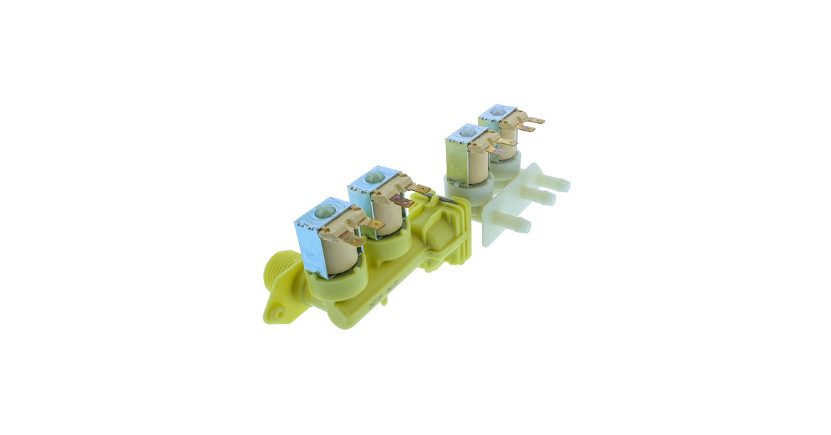 Speed Queen 807837P Washer/Dryer Water Mixing Valve Assembly – 100–127V, GHT, Yellow
